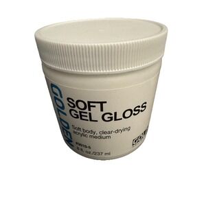 Golden Artist Colors - Soft Gel Gloss - 8 oz Jar‎